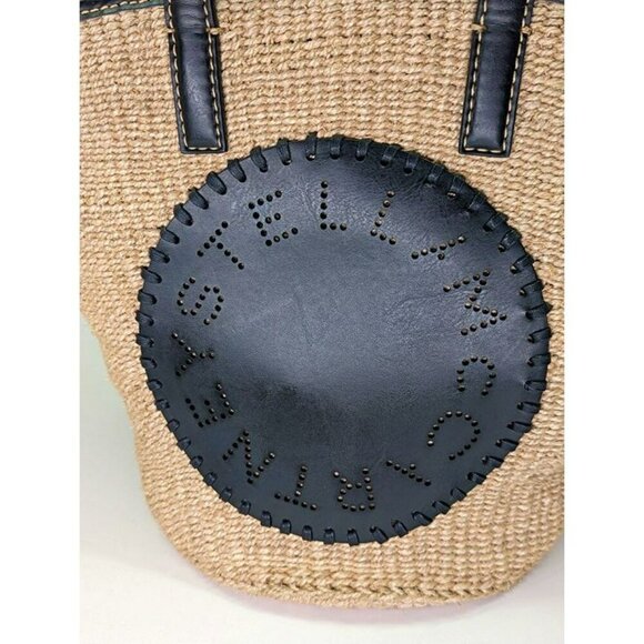 Stella McCartney Women's Black Appliqué-Logo Tote Bag (MSRP $975) - Picture 4 of 11